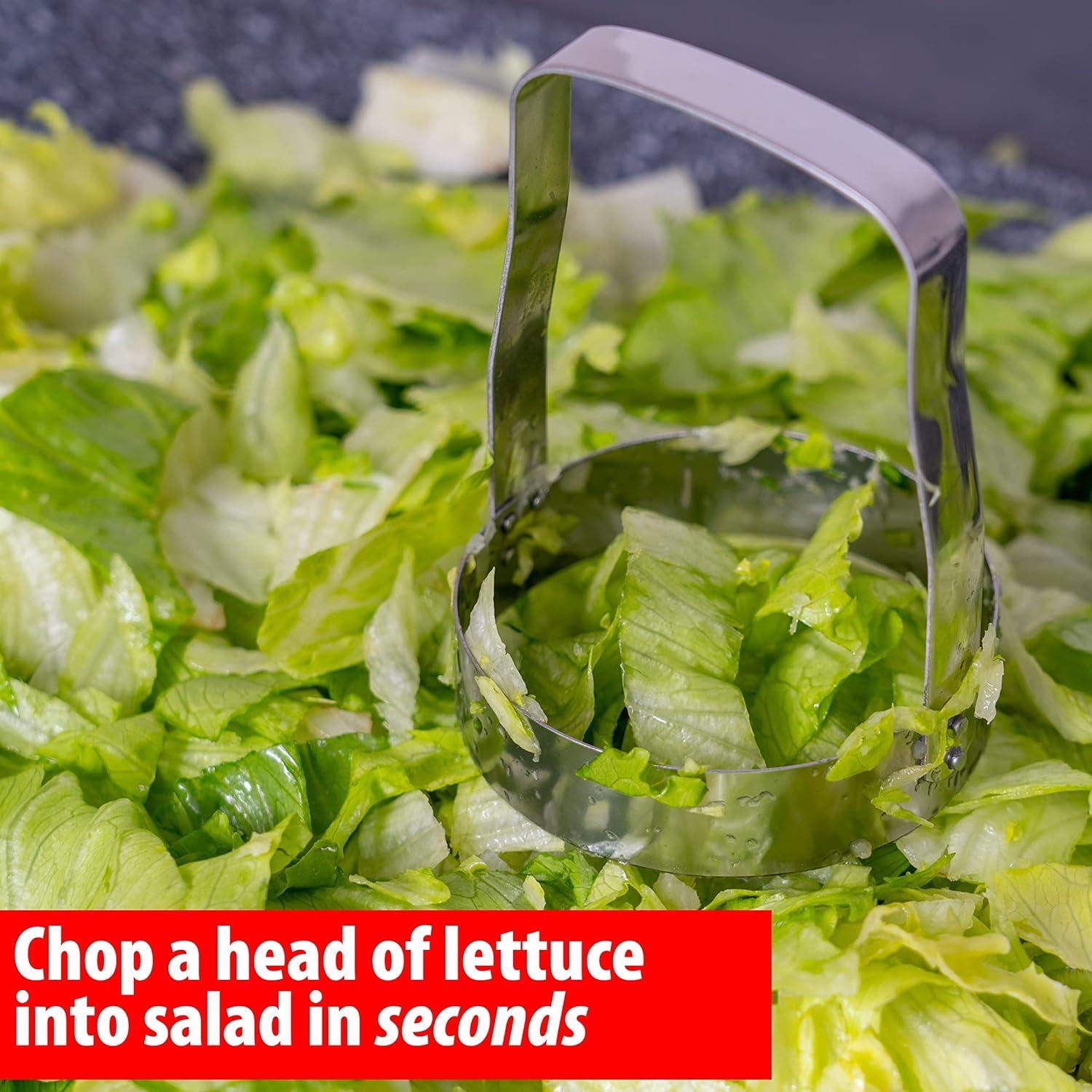 Juego de Picadores de Mano Maxam - 2 Cortadores de Acero Inoxidable