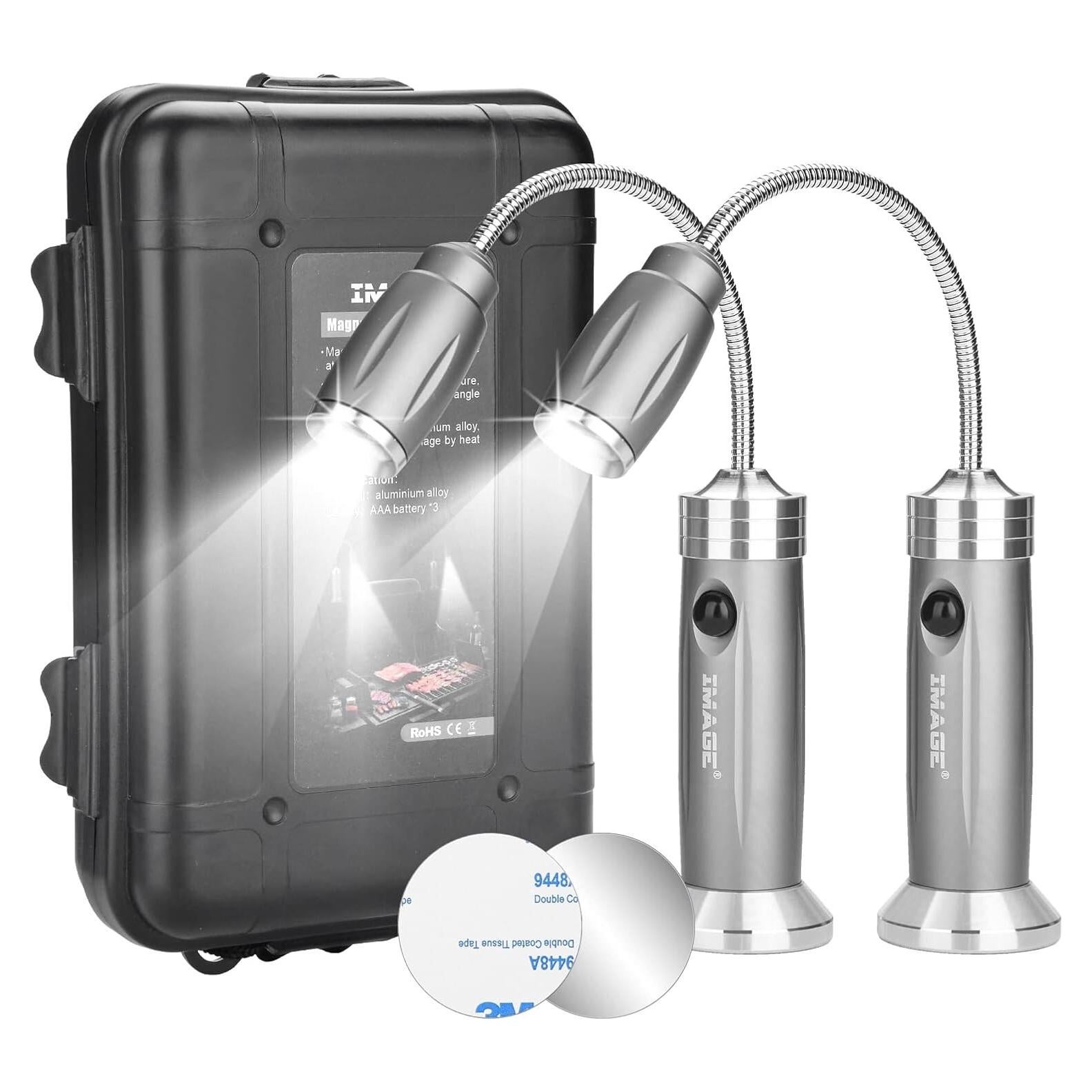 Luz de Barbacoa IMAGEN LED Magnética con Cuello Flexible