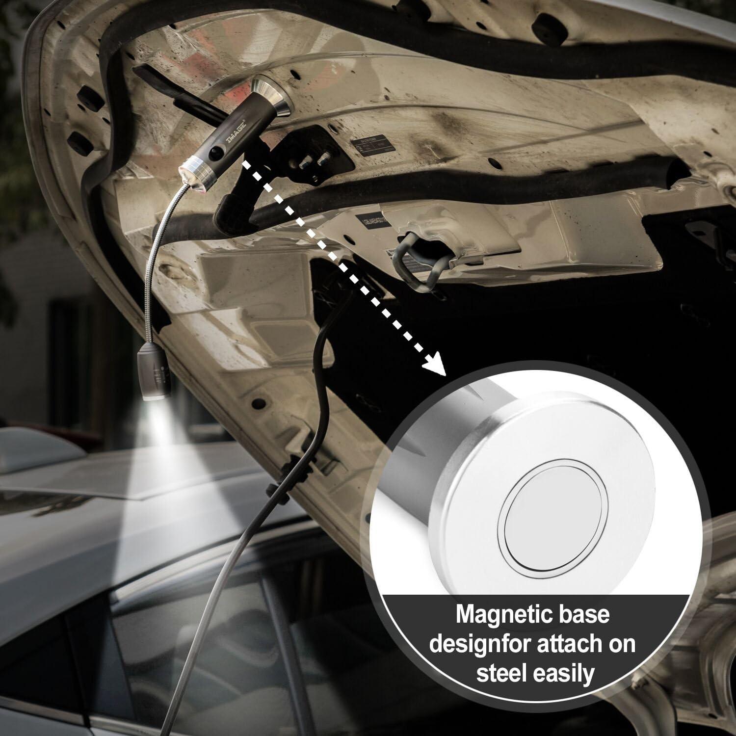 Luz de Barbacoa IMAGEN LED Magnética con Cuello Flexible