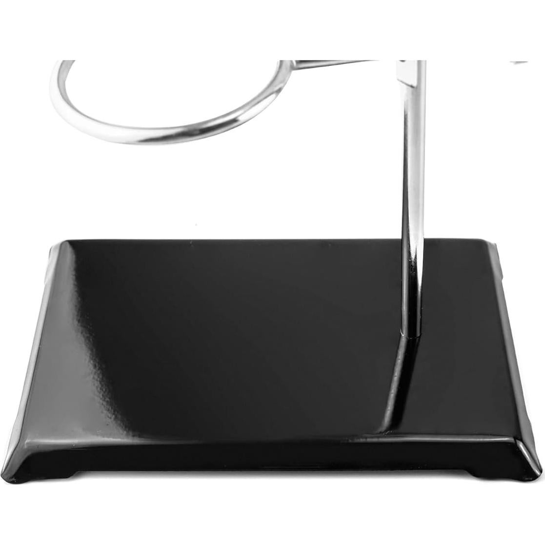 QWORK Soporte de Laboratorio 2 Piezas Acero 40,64 cm