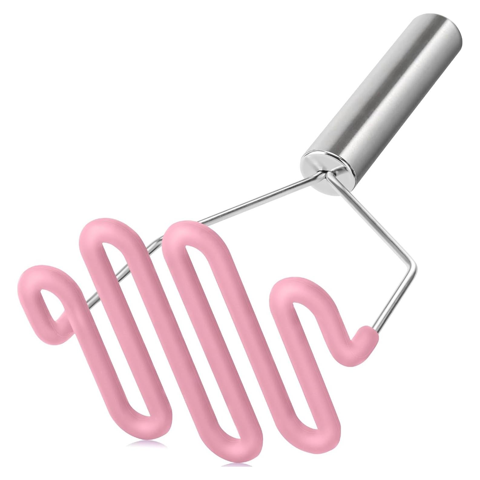 Prensador de Papas Urbanstrive Acero Inoxidable Rosa 23x12cm