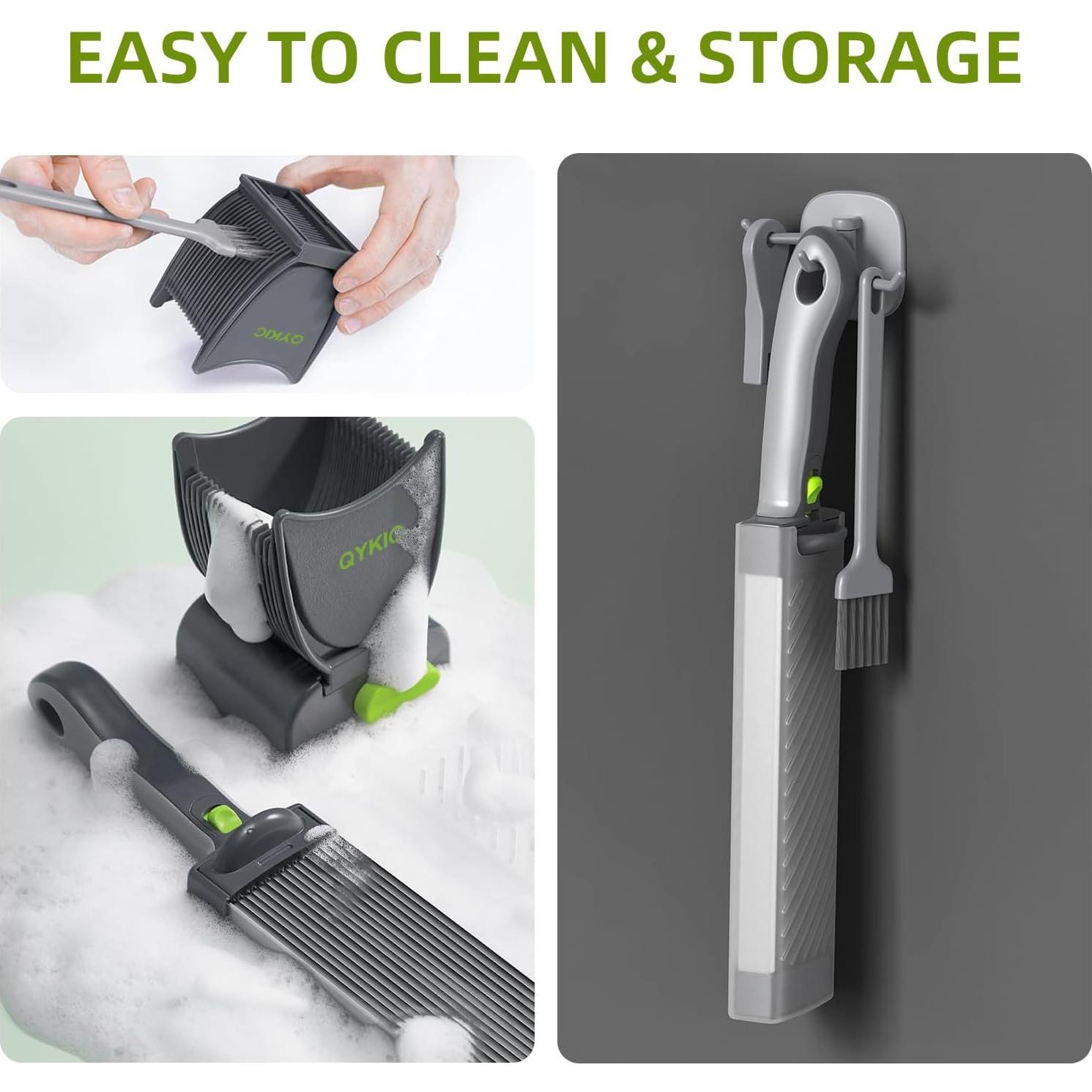 Cortador de Carne Fresca QYKIC con 17 Cuchillas y Grosor Ajustable