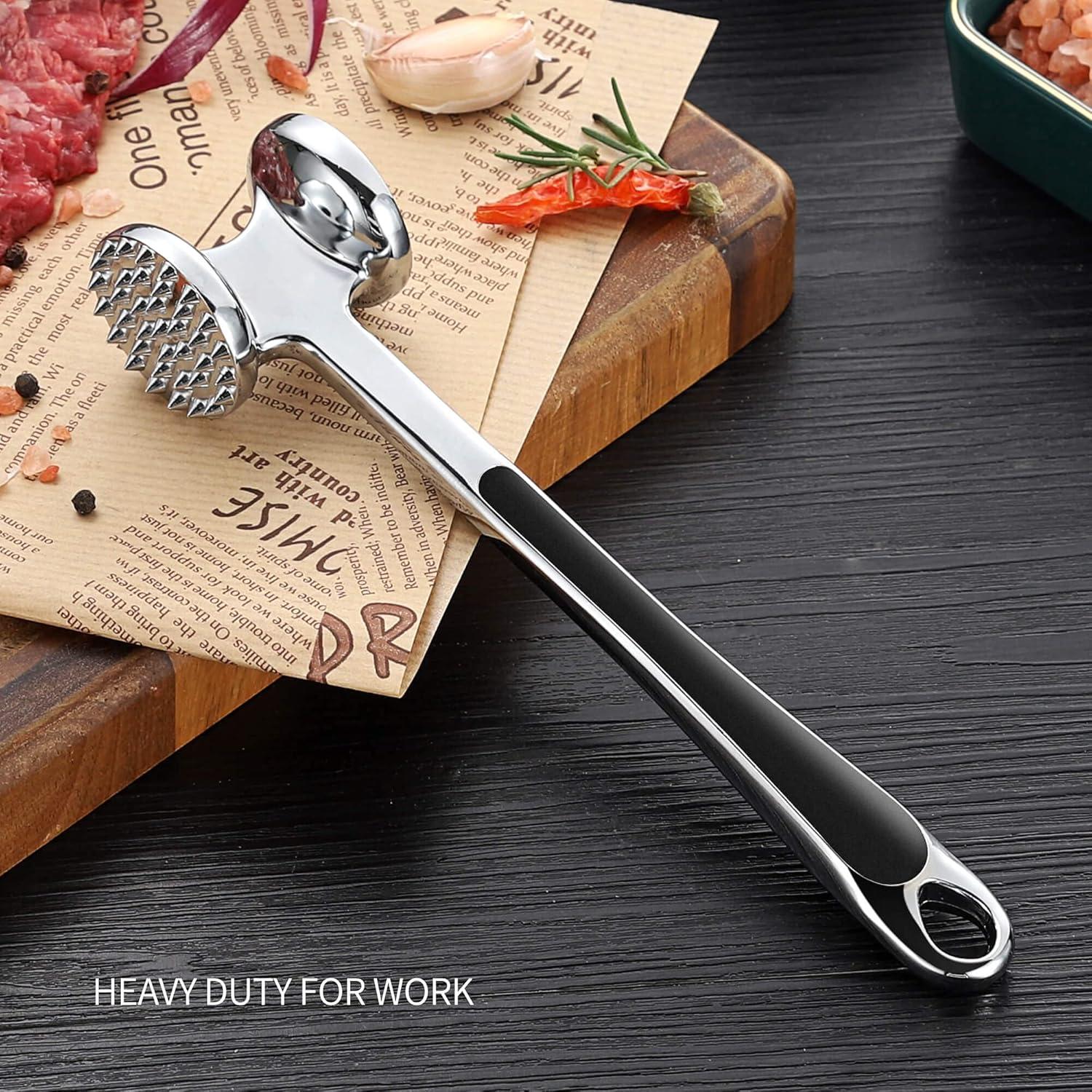 Martillo Aplanador de Carne AOWOTO Doble Lado 22,61 cm