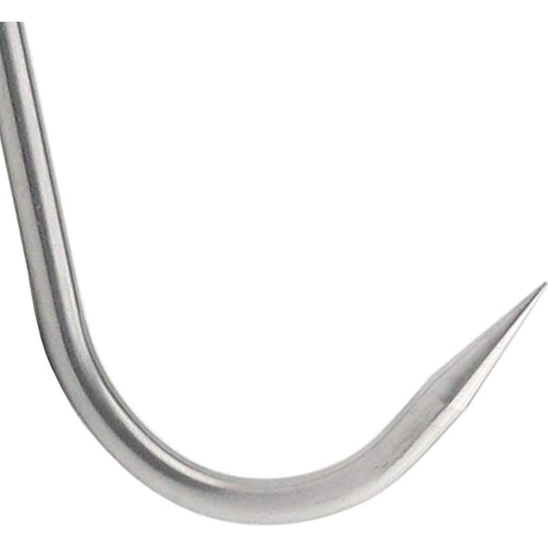 Ganchos de Carne OLIREXD 2pcs Acero Inoxidable Antideslizante