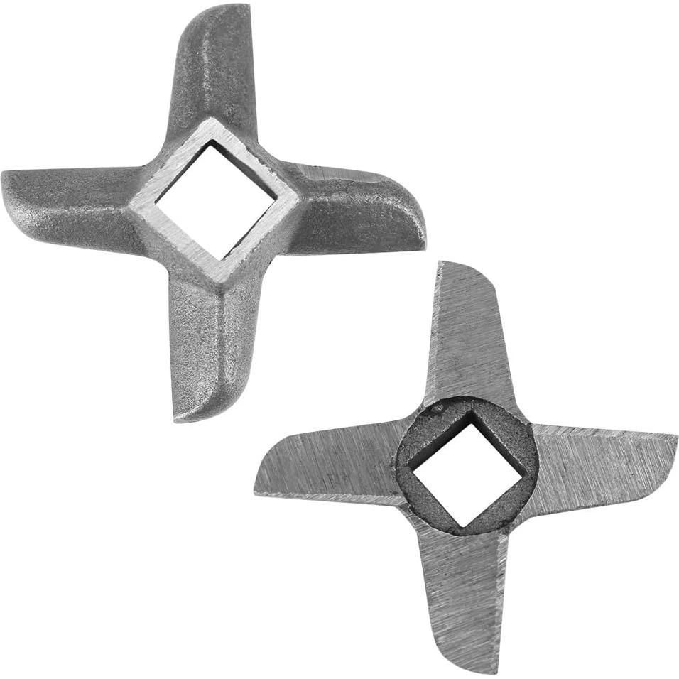 Cross shaped Professional Steel Kitchen Meat Grinder Blade Mincers Cutter Part #32
