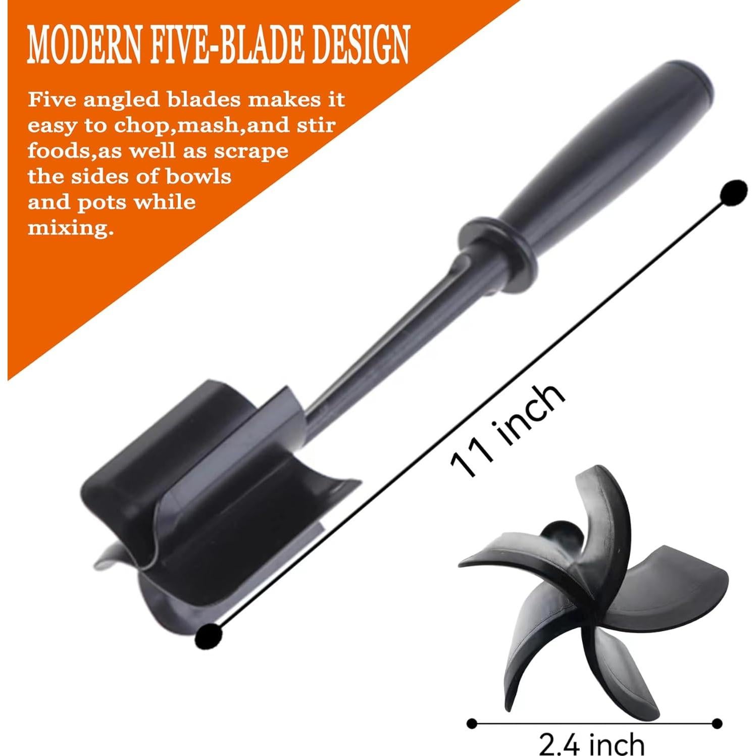 Cortador de Carne y Machacador de Alimentos CHUANGPU Nylon