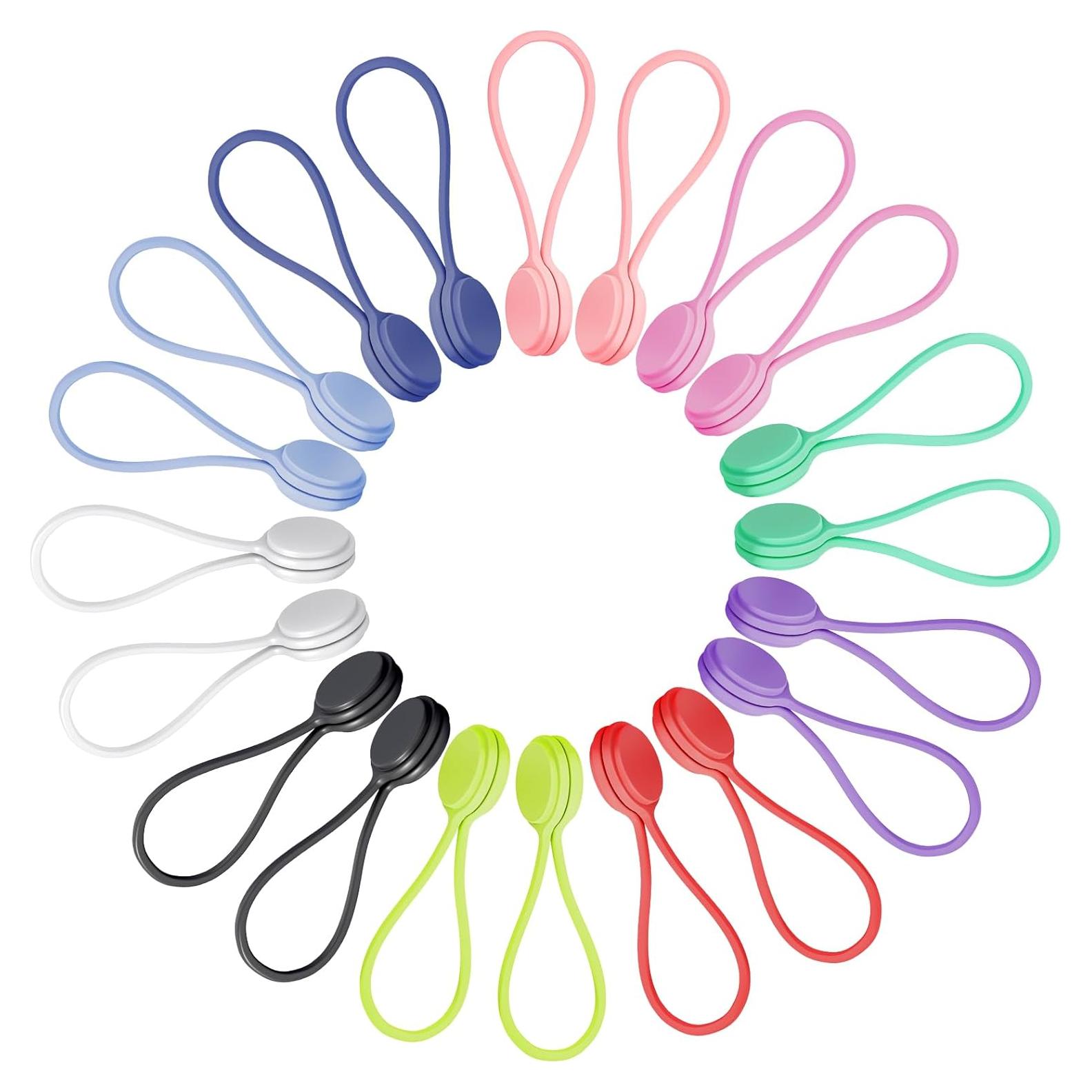 Correas Magnéticas de Silicona Joseche 22.86 cm 20 Piezas