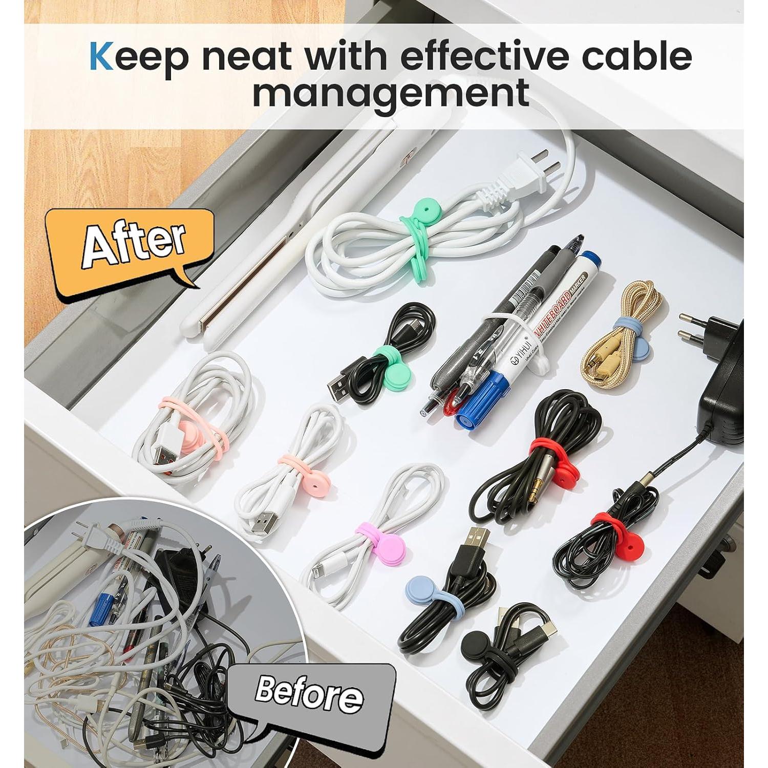 Correas Magnéticas de Silicona Joseche 22.86 cm 20 Piezas