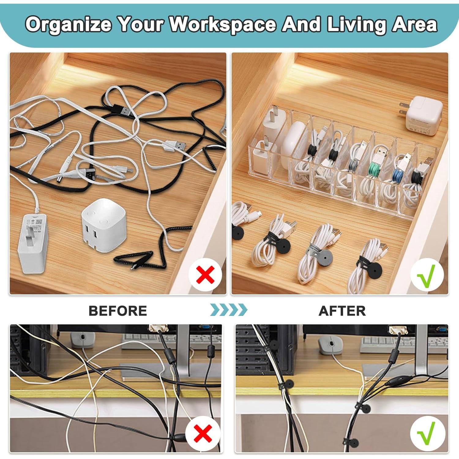 Corbatas Magnéticas de Silicona Xuuza - 10 Piezas 9.5 cm