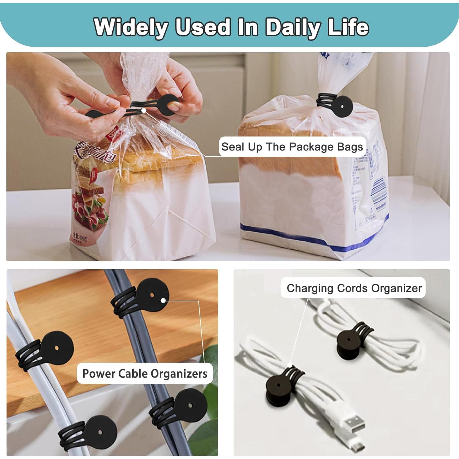 Corbatas Magnéticas de Silicona Xuuza - 10 Piezas 9.5 cm