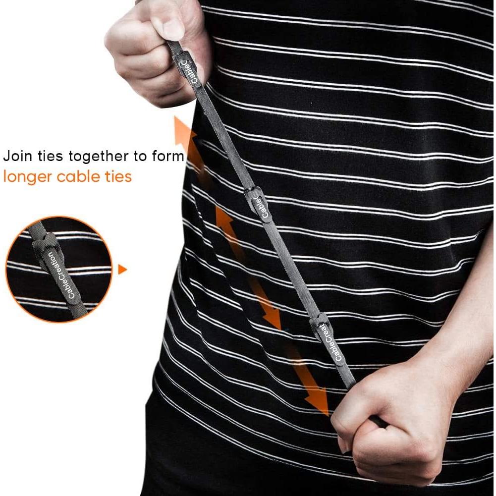 Cintas de Sujeción Reutilizables CableCreation 15,24 cm 50PCS