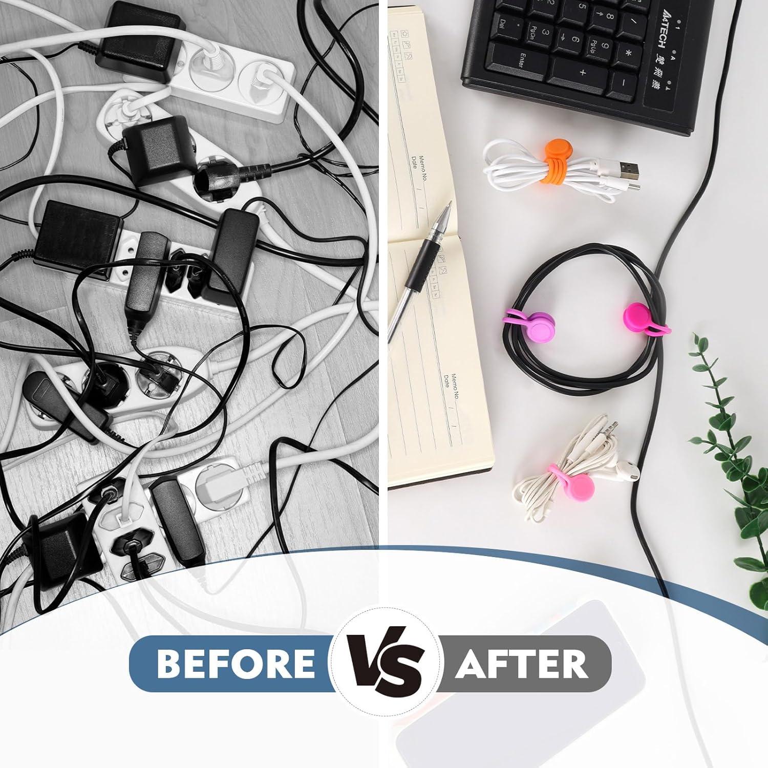 Correas Magnéticas Reutilizables KINYFY 10 Colores 10,92 cm