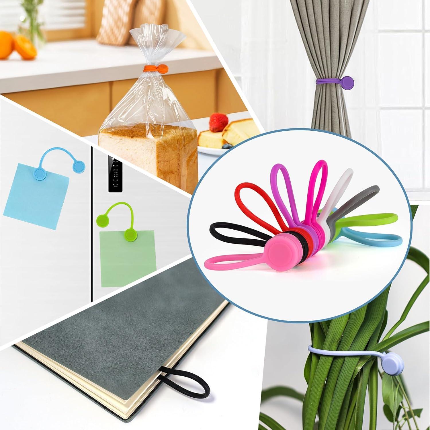 Correas Magnéticas Reutilizables KINYFY 10 Colores 10,92 cm