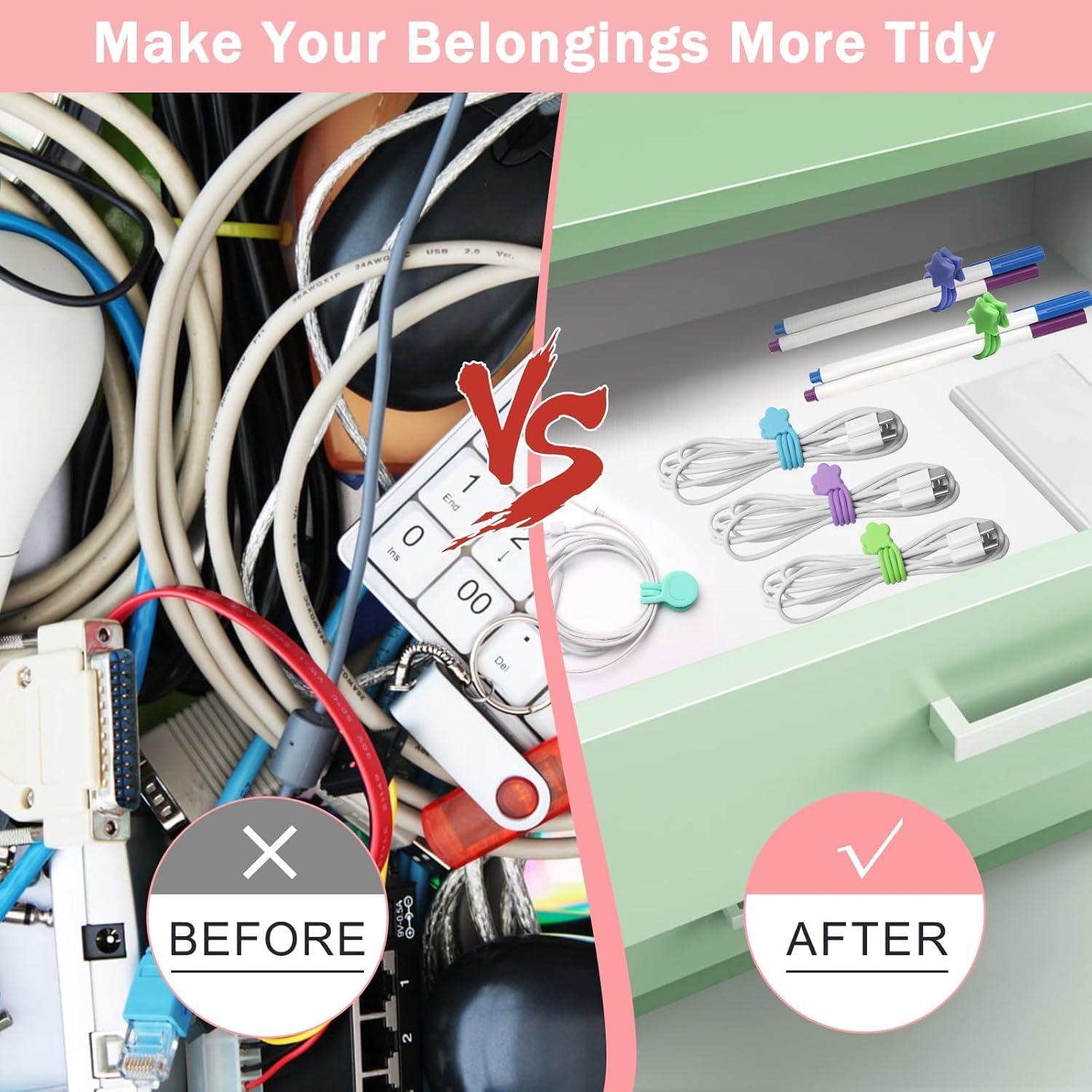 24 Sujetadores Magnéticos de Silicona Solaradgy 19.56 cm