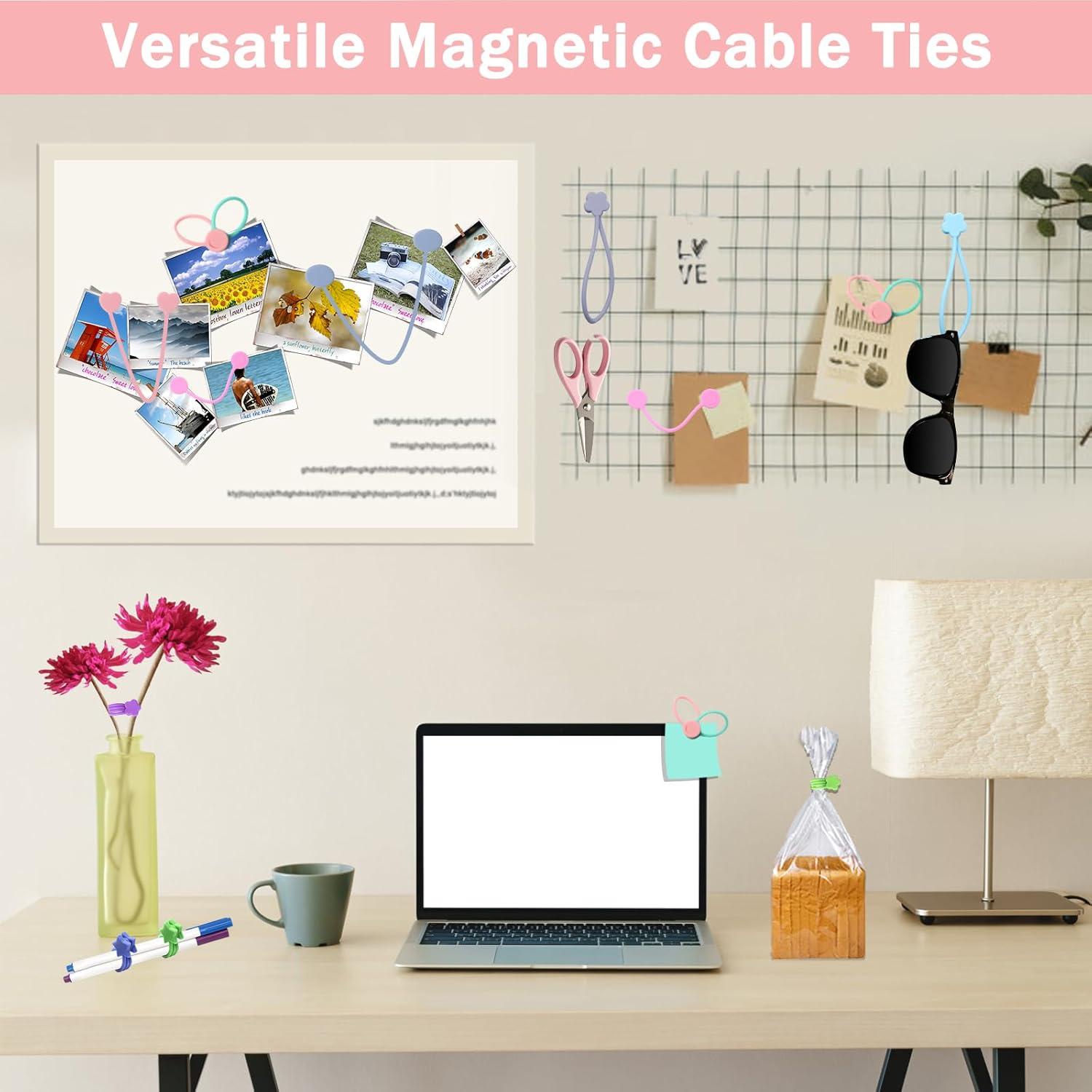 24 Sujetadores Magnéticos de Silicona Solaradgy 19.56 cm