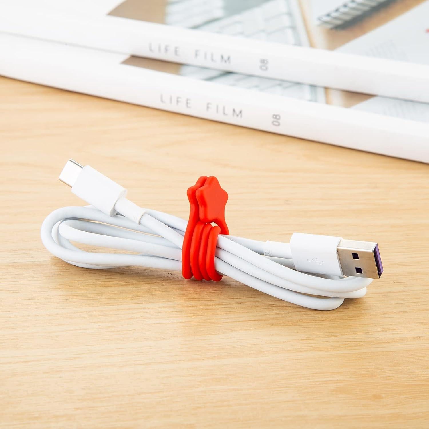 Correas Magnéticas de Silicona Fironst 19 cm 14 Piezas Multicolor