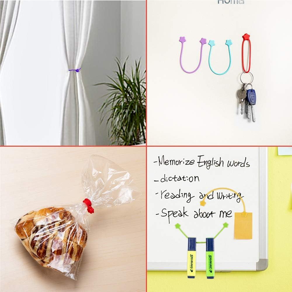 Correas Magnéticas de Silicona Fironst 19 cm 14 Piezas Multicolor