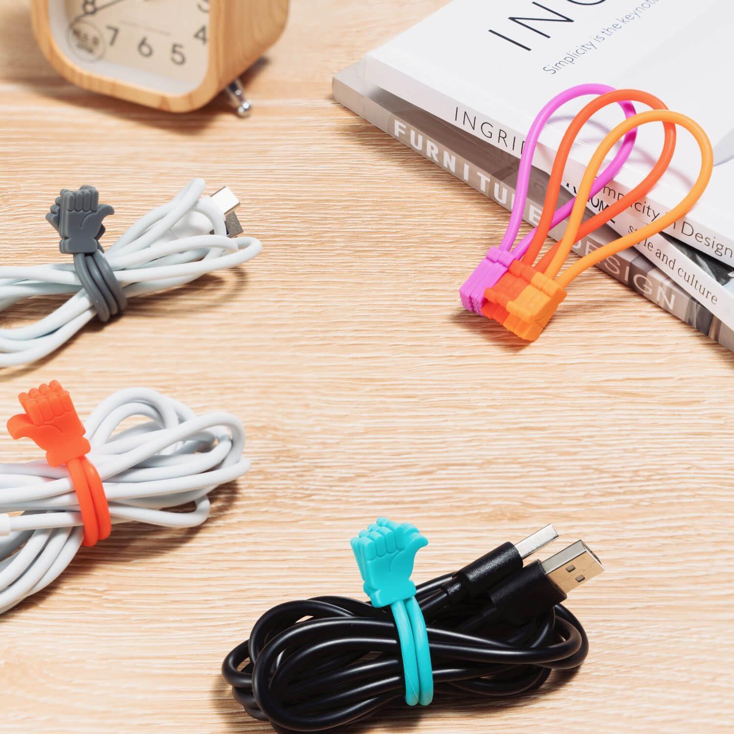 Correas Magnéticas Reutilizables HIGGAT para Organizar Cables