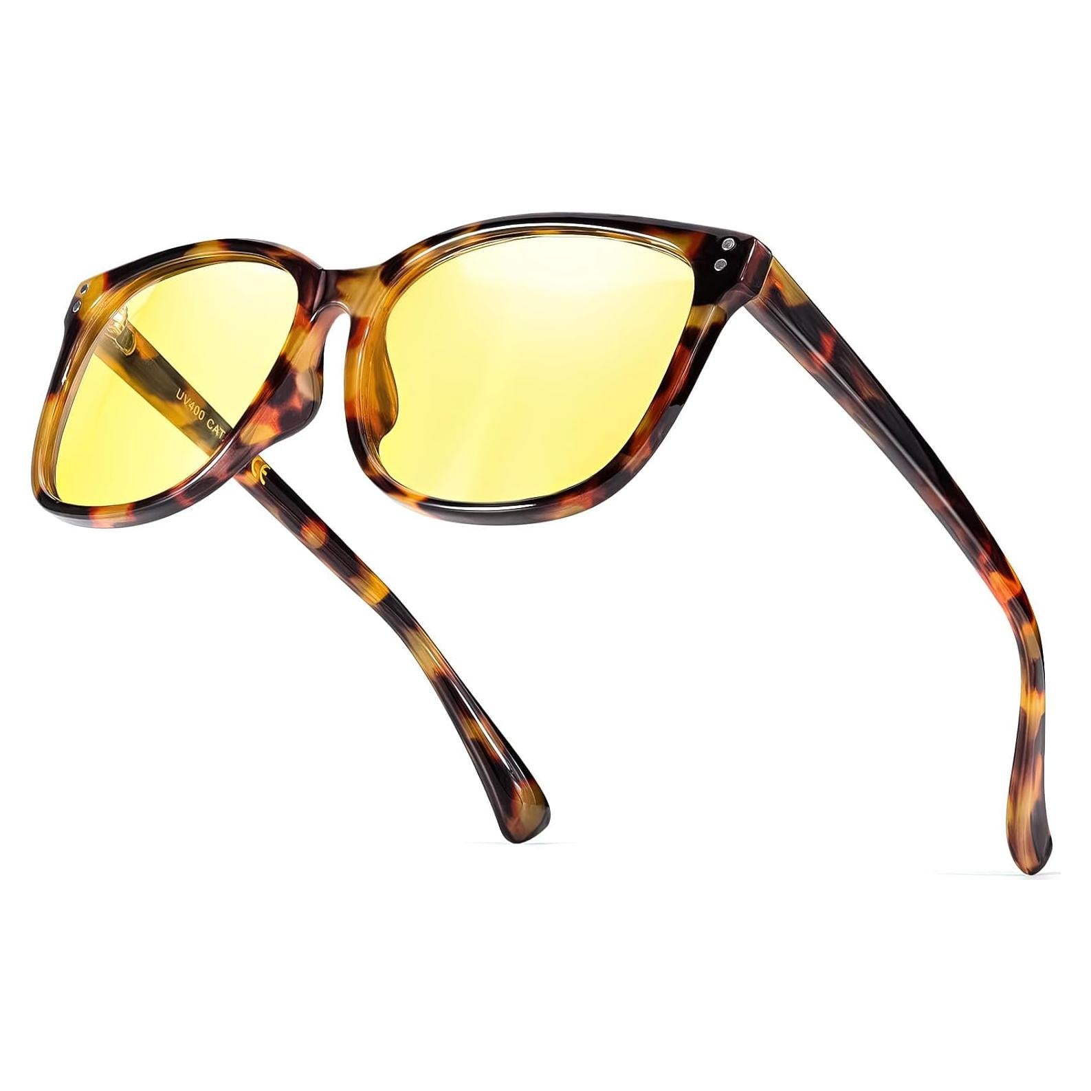 Gafas Antirreflejo SIPHEW para Conducir de Noche Amarillas