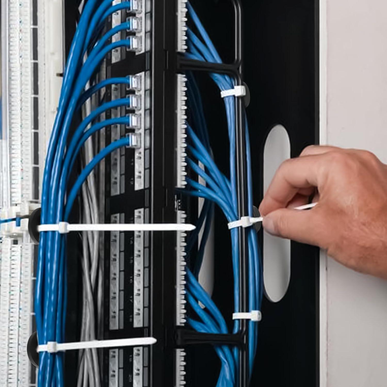 20 Piezas Soportes Magnéticos para Cable dcvbny 3.5kg