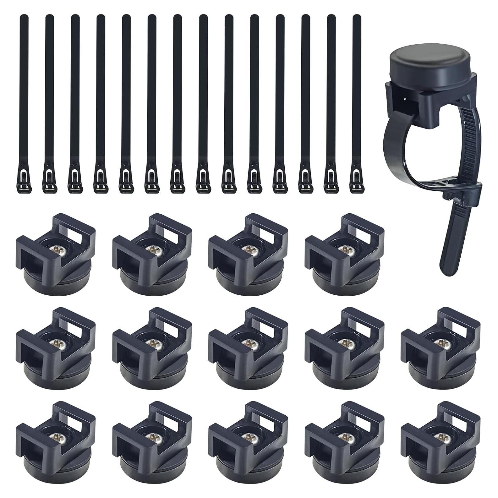 Base Magnética para Cables TKGKHK 15 Piezas 40,64 cm