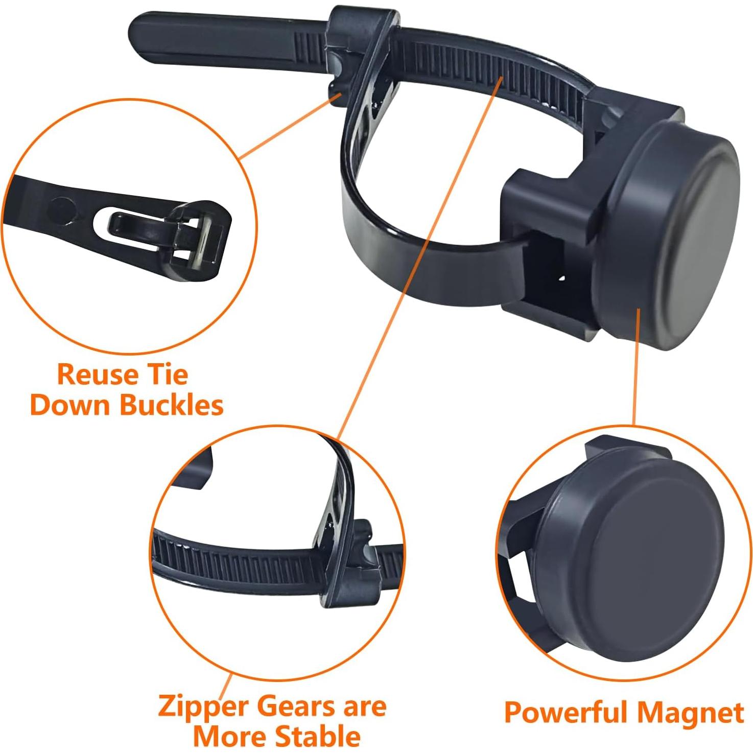 Base Magnética para Cables TKGKHK 15 Piezas 40,64 cm
