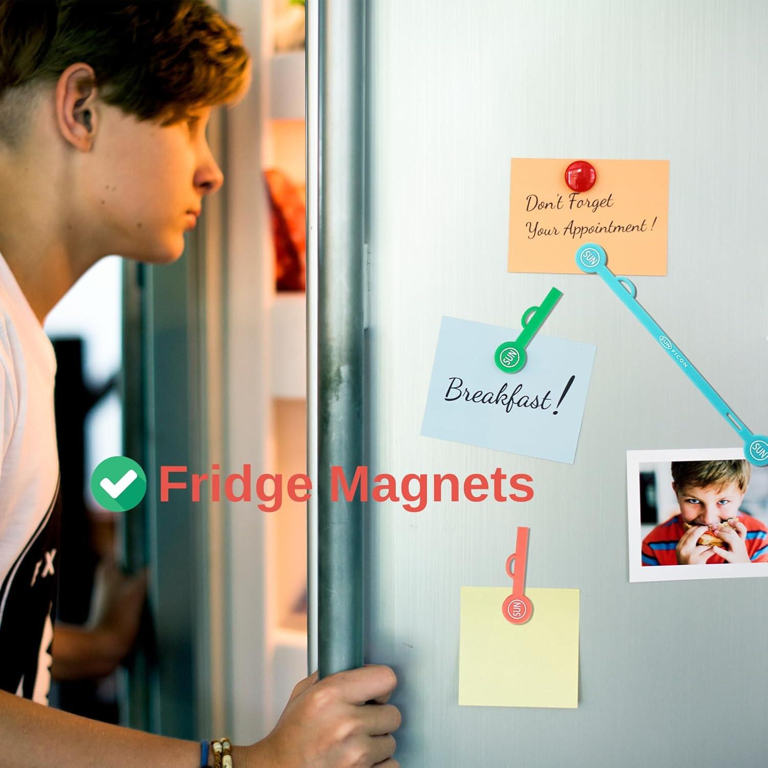 Organizadores de Cables Magnéticos SUNFICON 10 Piezas Silicona