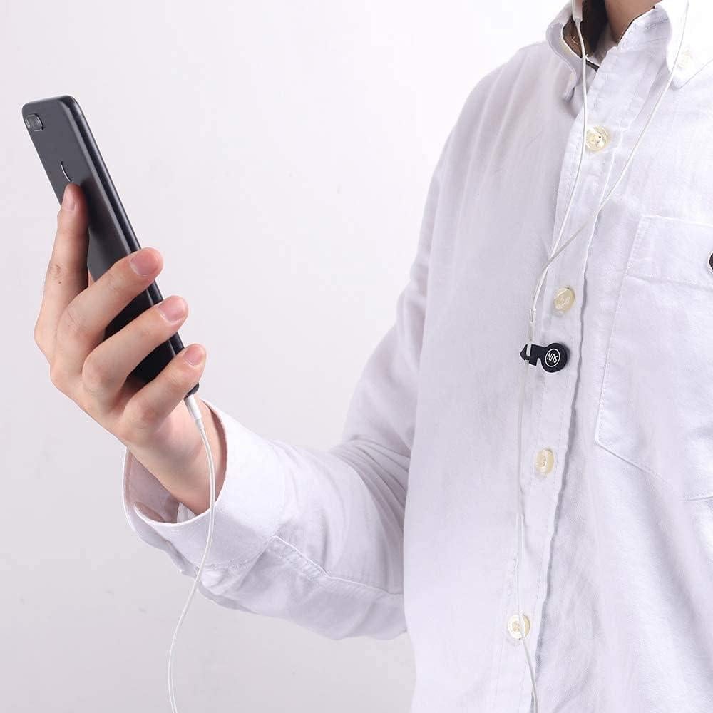 SUNFICON 10 Clips Magnéticos Organizadores de Cables Multicolor