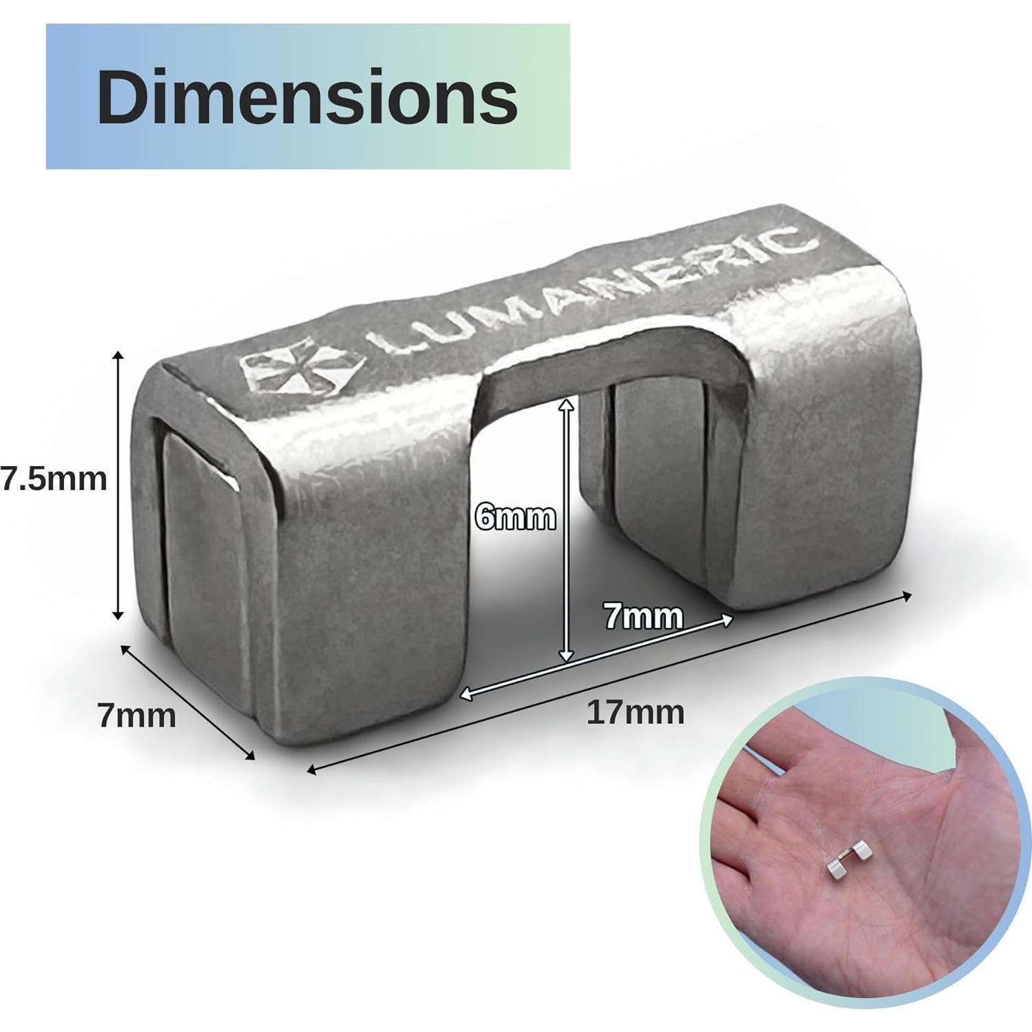 Soporte Magnético para Cables Lumaneric - Paquete de 10