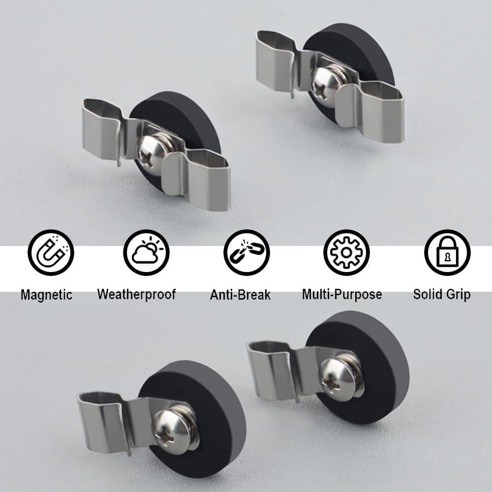 Soportes de Cable Magnéticos COKOLATIA 6 PCS Antirayaduras