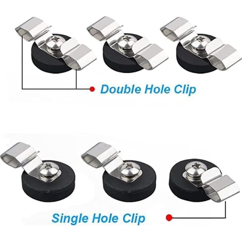 Soportes de Cable Magnéticos COKOLATIA 6 PCS Antirayaduras