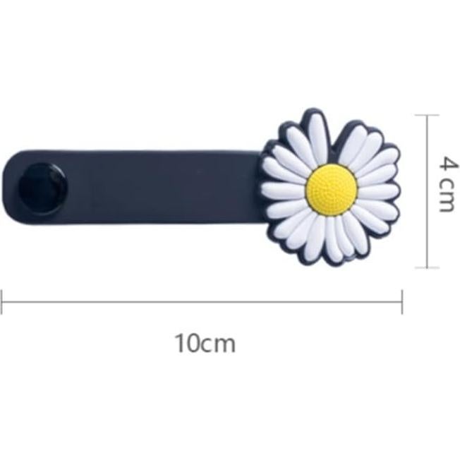 12 Organizadores de Cable de Silicona JiathreeJ Multicolor