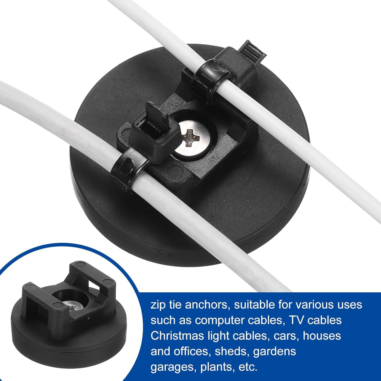 Soporte Magnético para Cables DMiotech 5 Pcs 31mm Negro