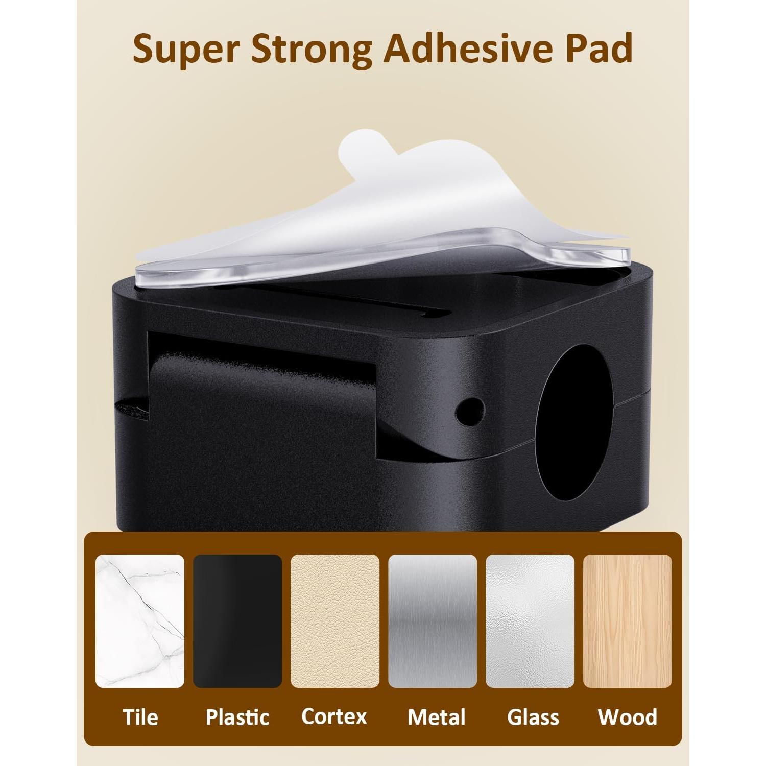 Paquete de 6 Clips Magnéticos ByAnciel para Cables USB HDMI