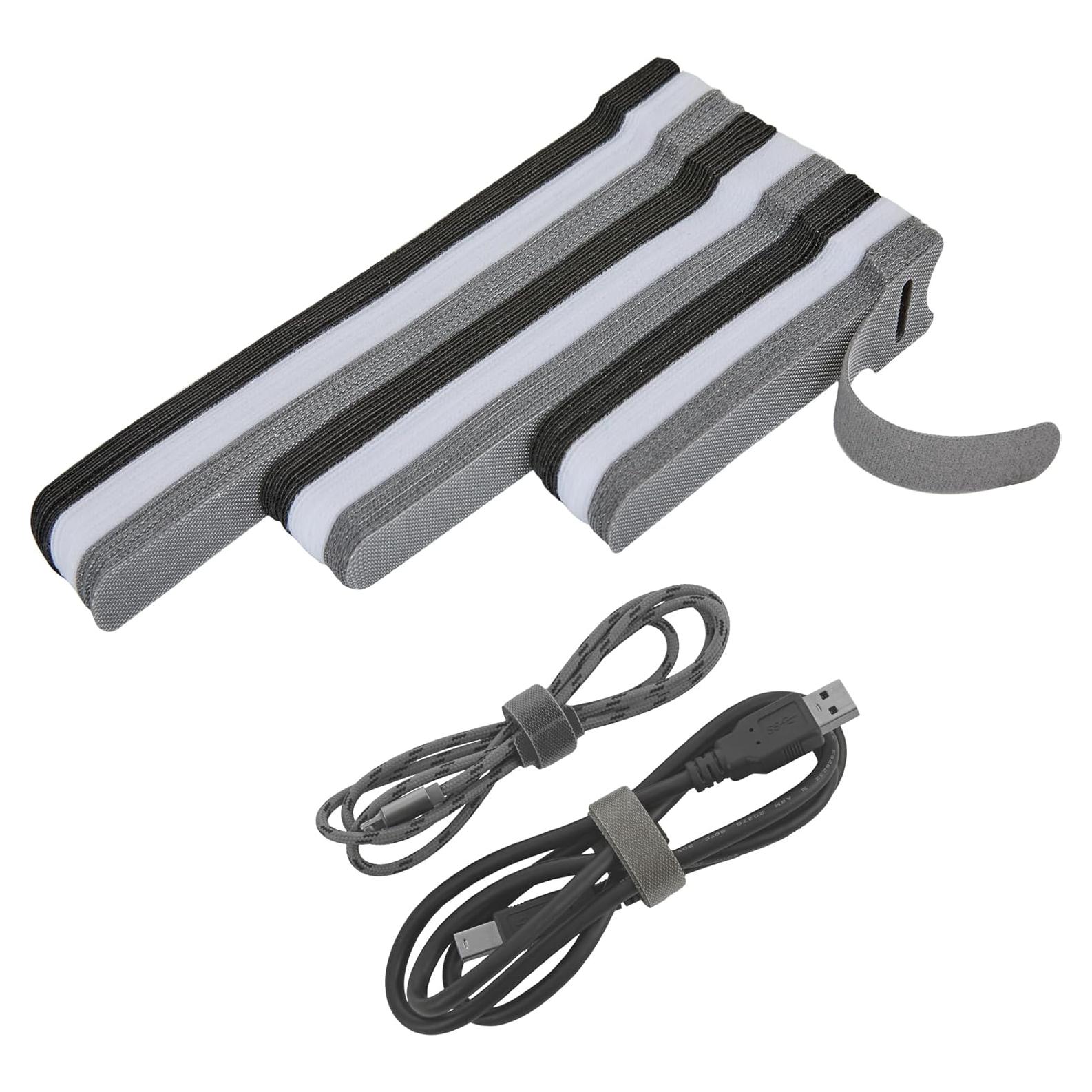 90 Bridas Reutilizables NBTORCH Nylon 15 cm Multiusos