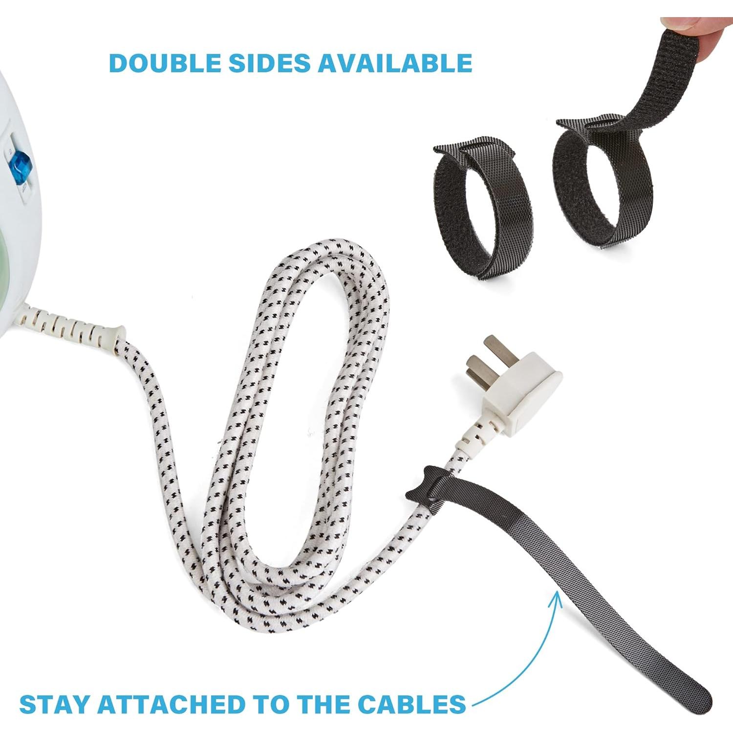 90 Bridas Reutilizables NBTORCH Nylon 15 cm Multiusos