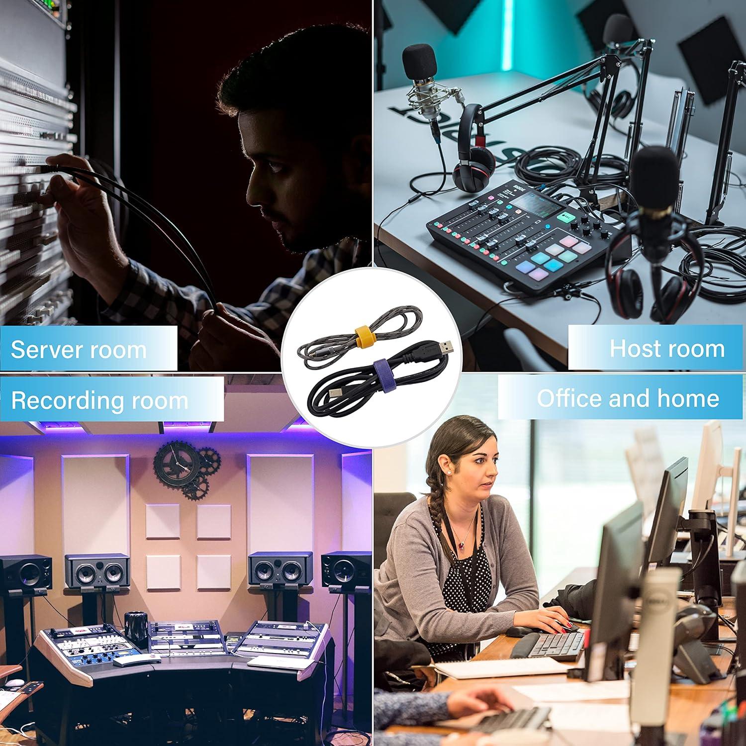 90 Bridas Reutilizables NBTORCH Nylon 15 cm Multiusos