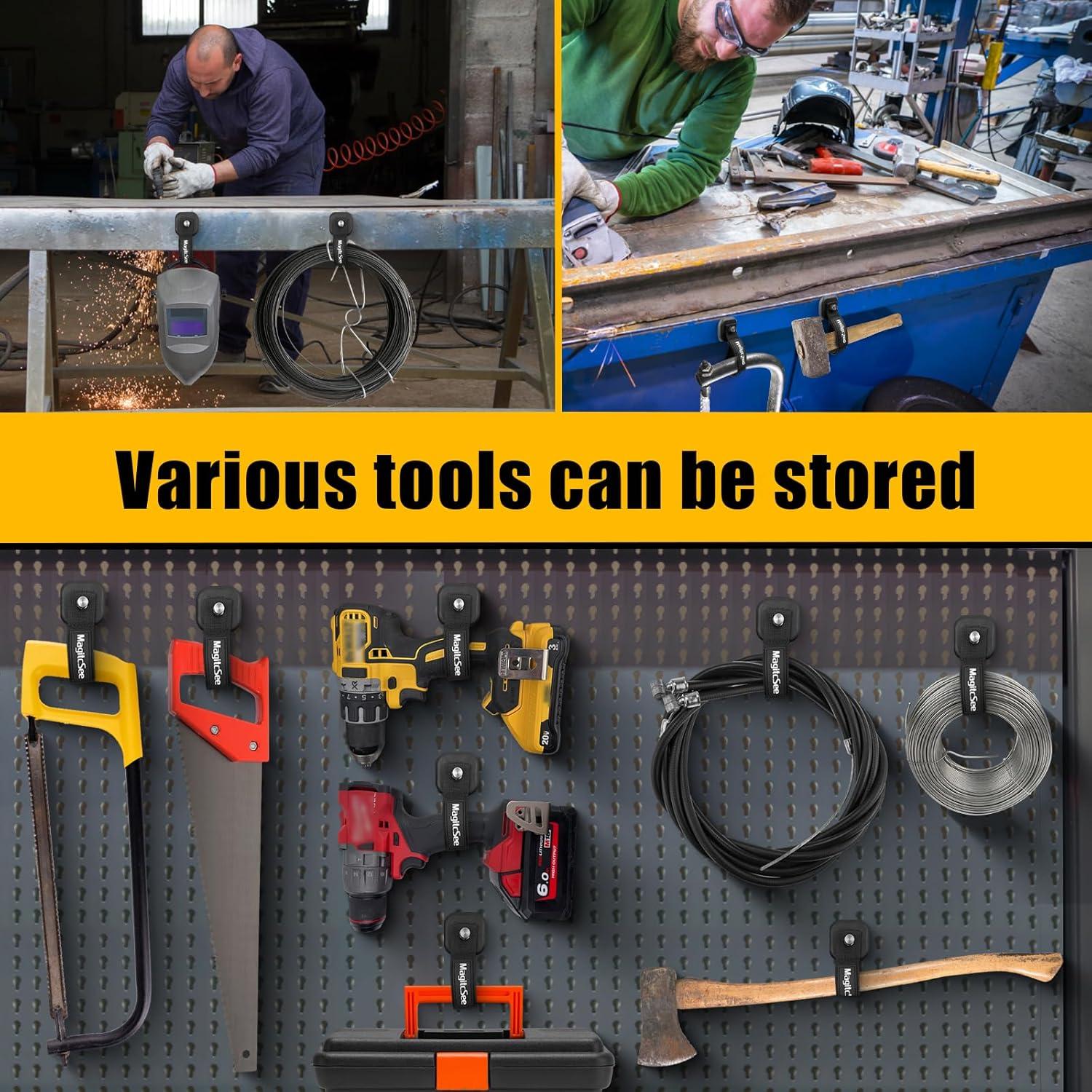 Ganchos Magnéticos de Alta Resistencia MagitcSee - 2 Pcs