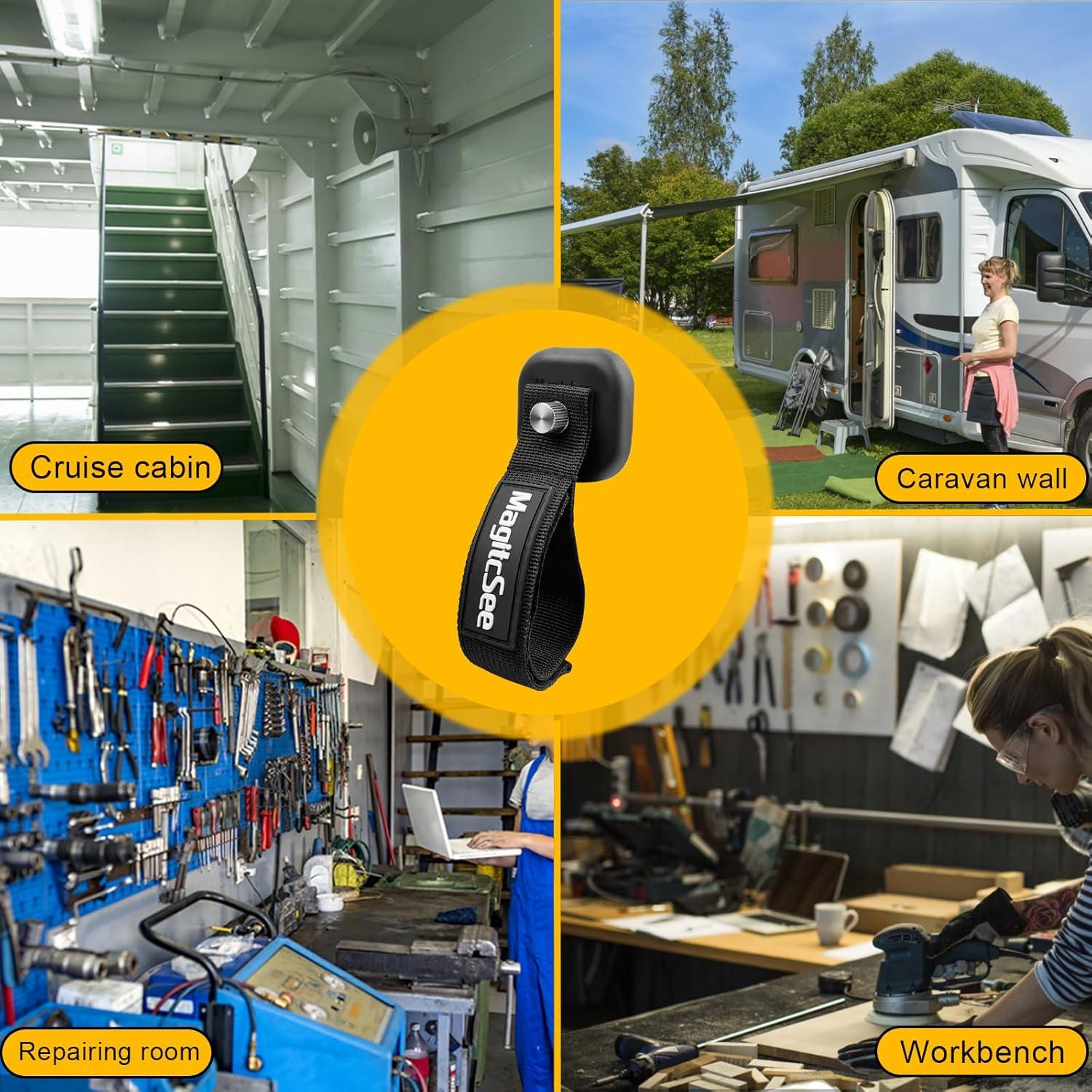 Ganchos Magnéticos de Alta Resistencia MagitcSee - 2 Pcs