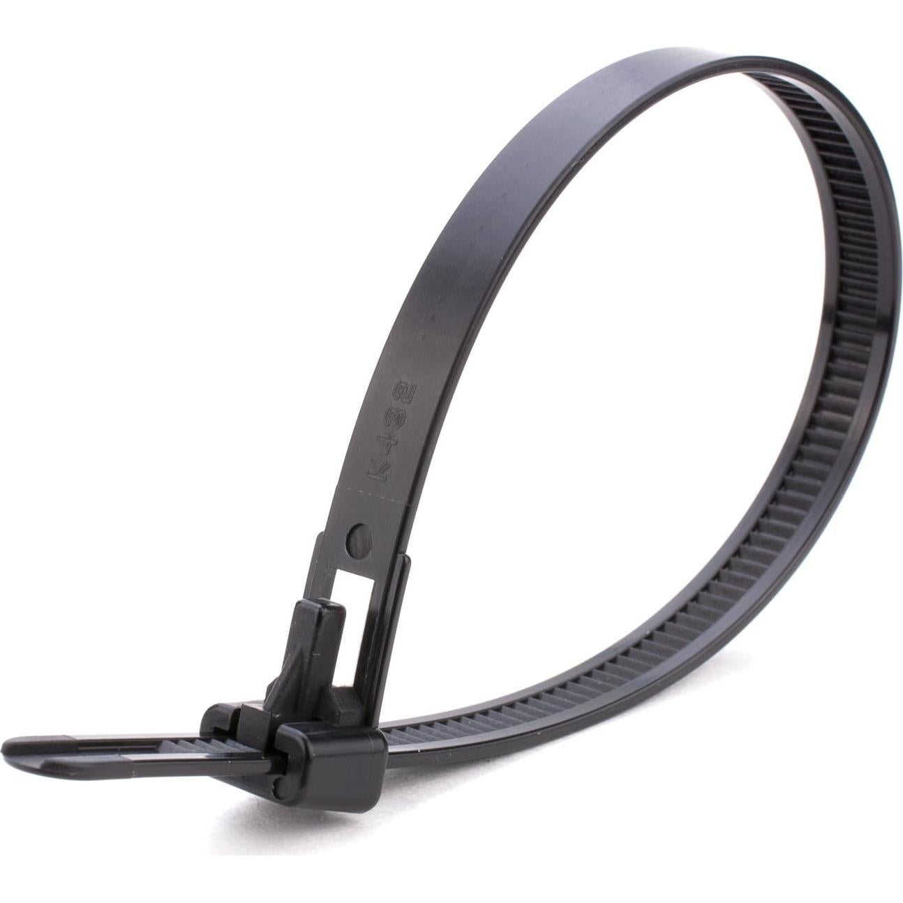 Bridas Reutilizables Helonge 100 Pcs Nylon Alta Resistencia