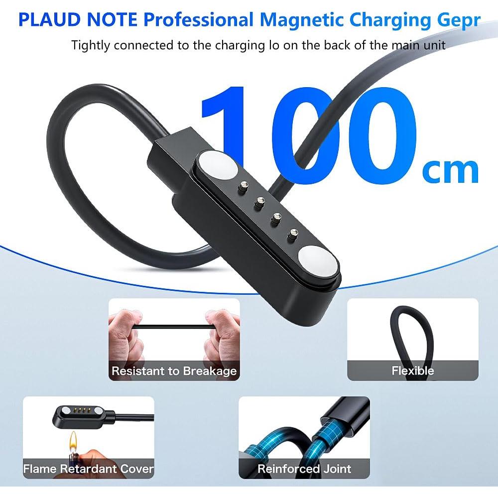 Cable de Carga Magnético USB Tipo-C Tedubax 1,01 m 2 Pcs