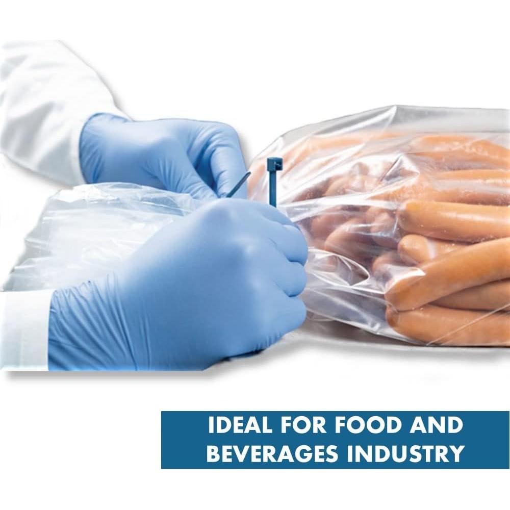 Bridas Detectables de Metal Kable Kontrol 100 Pcs 10,16 cm