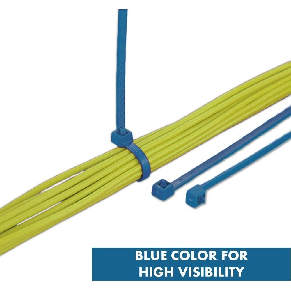 Bridas Detectables de Metal Kable Kontrol 100 Pcs 10,16 cm