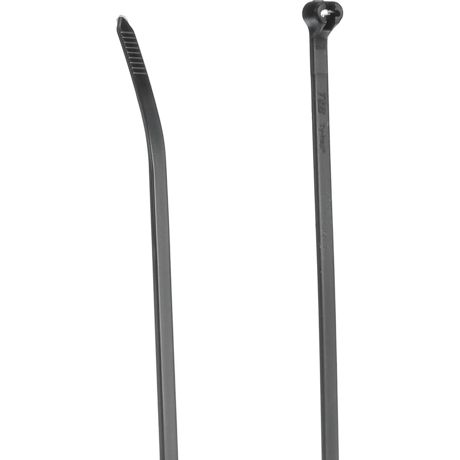 Bridas Negras Thomas & Betts TY28MX 14" 50 lb Paquete 1000