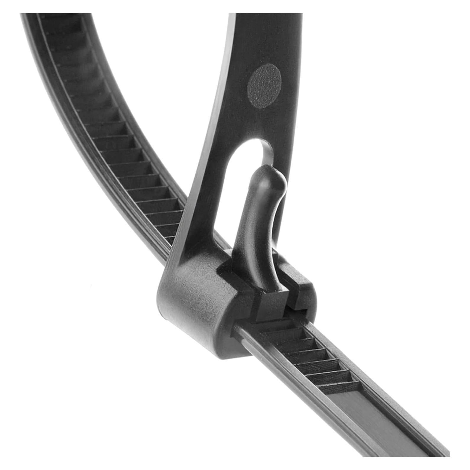 Bridas Reutilizables AGAOTIAN 30 cm 100 Piezas Alta Resistencia