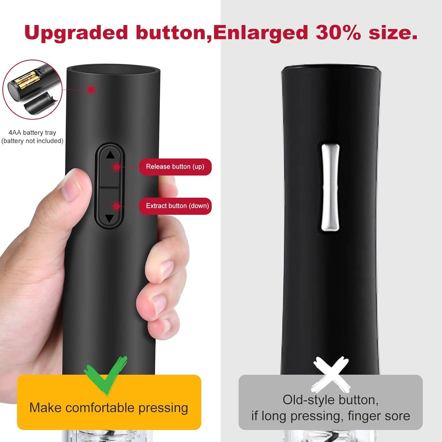 Abridor de Vino Eléctrico SCHACHUP Automático con Cortador