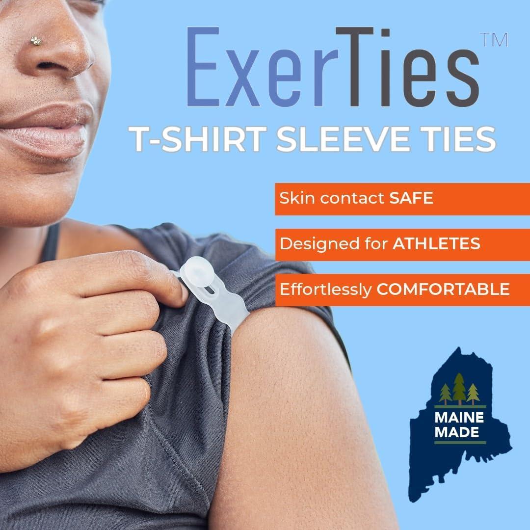 Bridas de Silicona Reutilizables ExerTies 16 Piezas Negro