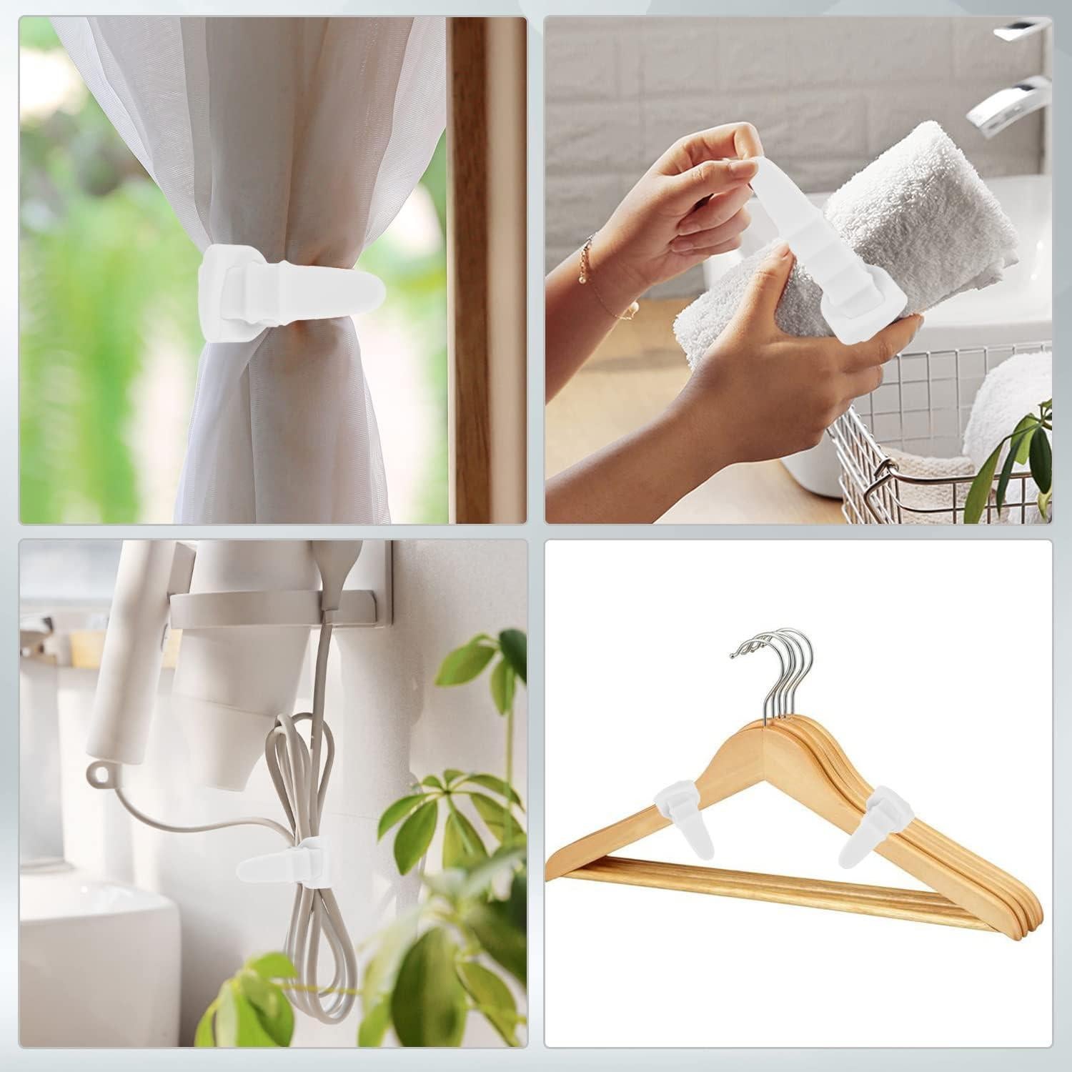 Paquete de 12 Bridas de Cable Neepanda 11.43 cm Blancas