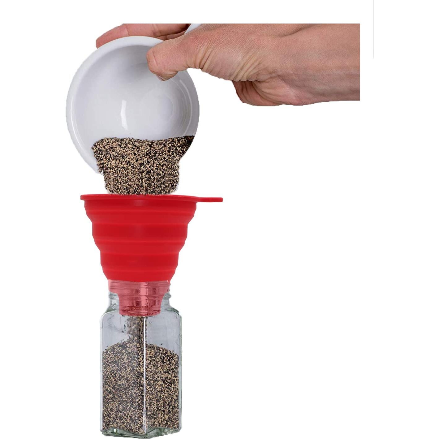 Embudo Plegable de Silicona KongNai para Cocina 11,94 cm