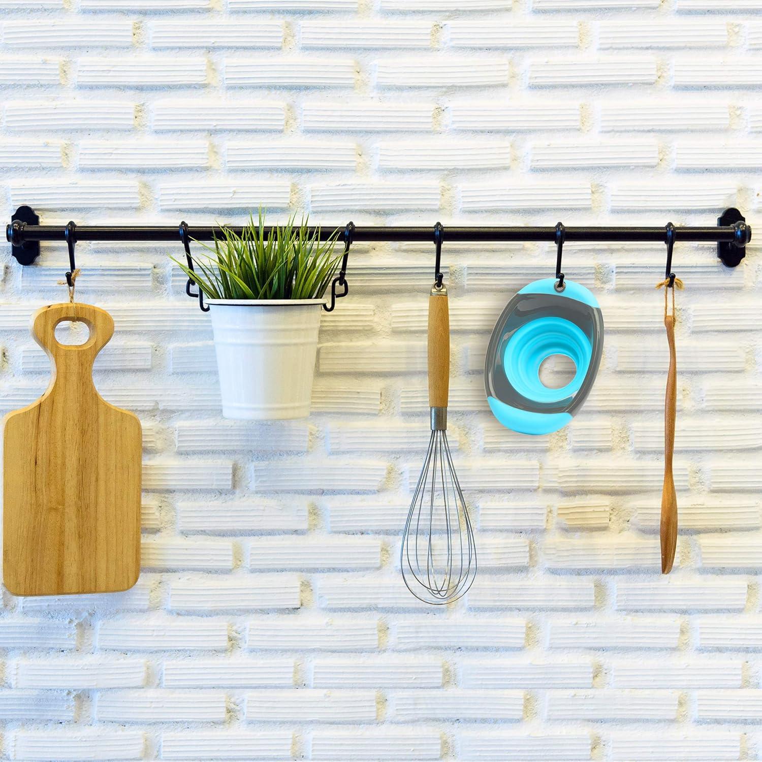 Embudo de Silicona Plegable Brewing America 32oz Verde